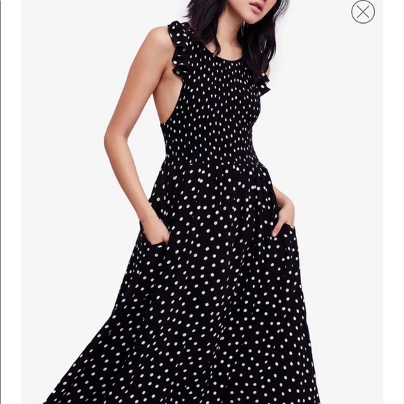Free People | Dresses | Free People Butterflies Midi Dress | Poshmark